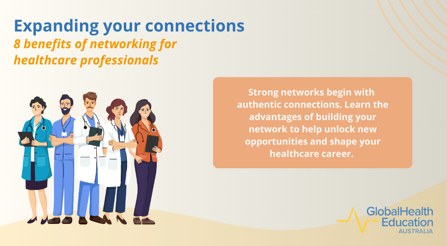 Benefits of networking for healthcare professionals
