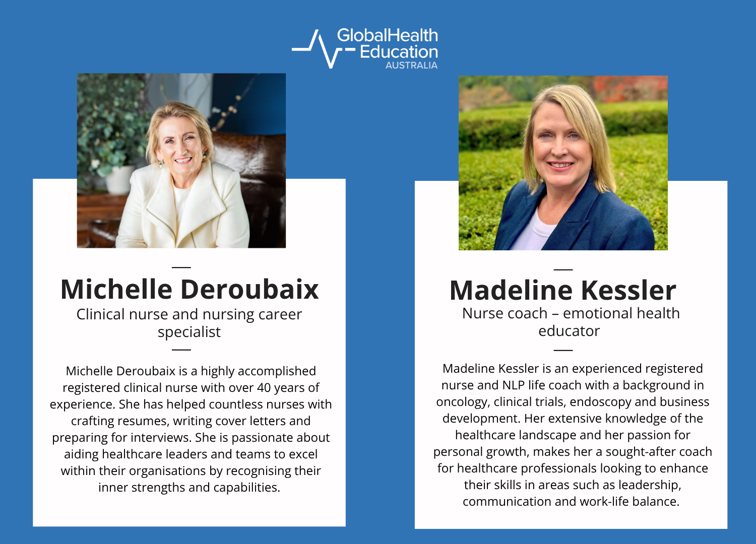 Meet Michelle Deroubaix and Madeline Kessler