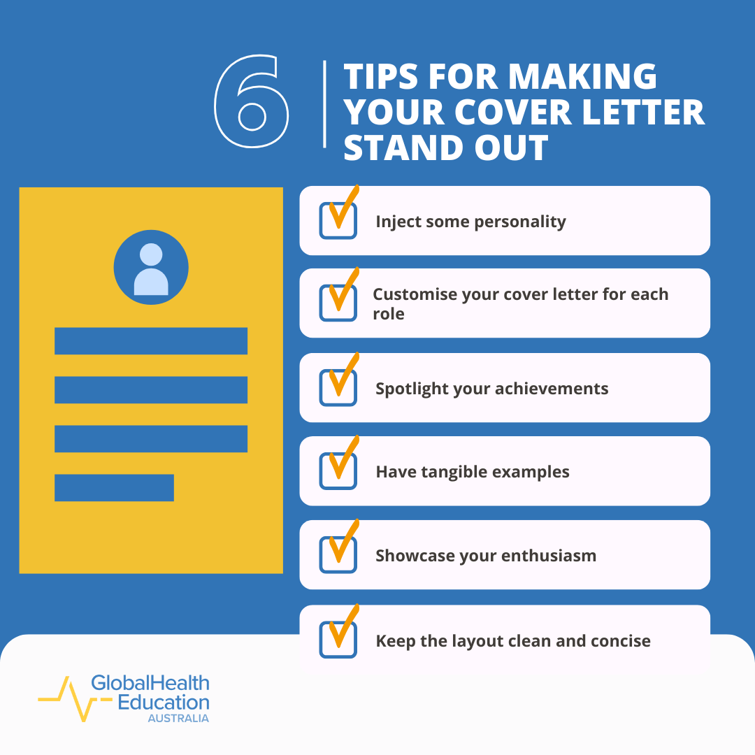 Tips for Making Your Cover Letter Stand Out