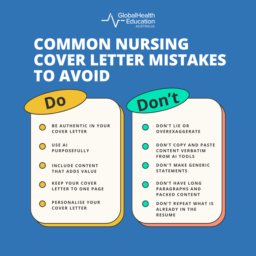 Common Nursing Cover Letter Mistakes to Avoid