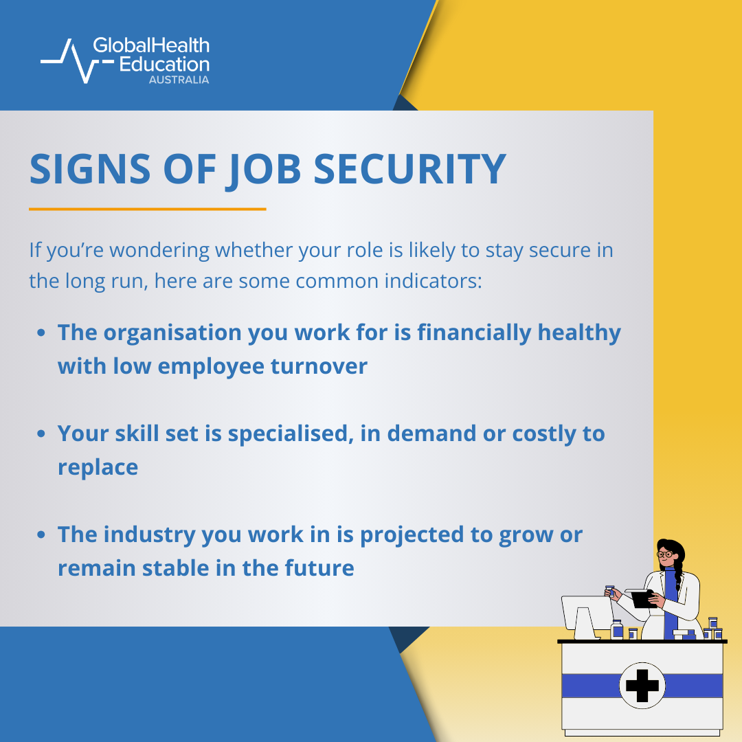 Signs of Job Security