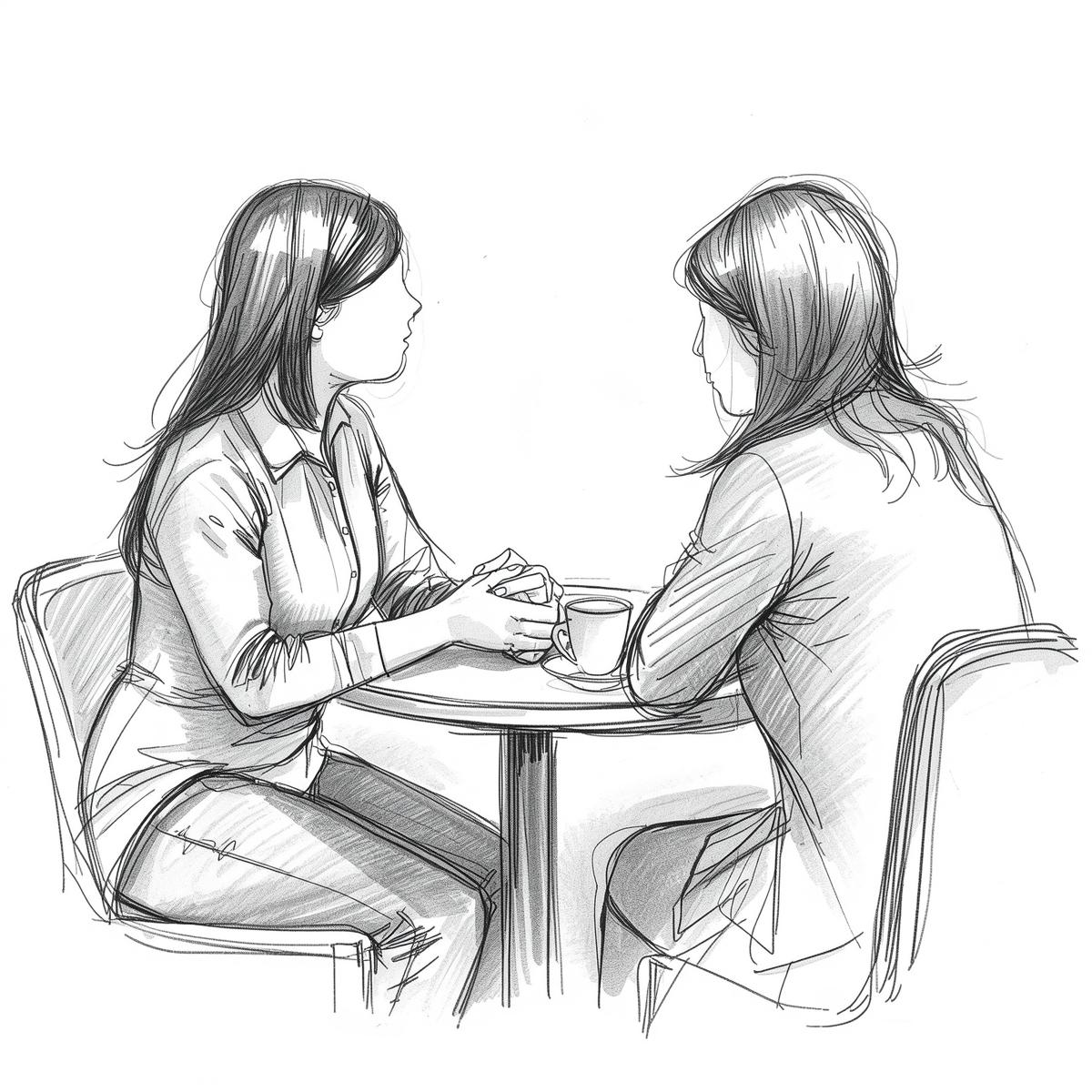 Occupation Therapist at a Cafe with a Client