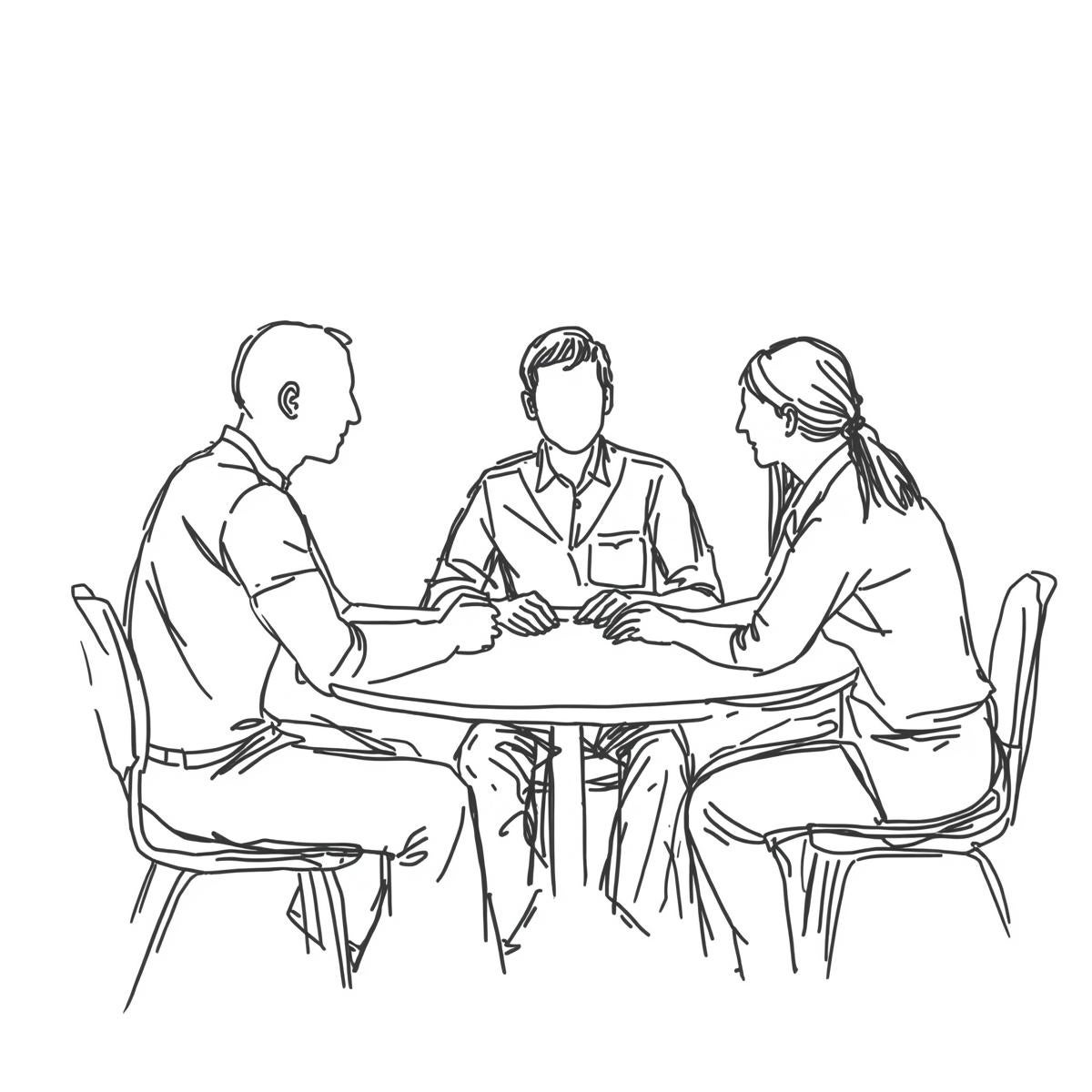 Occupation Therapist Meeting with a Client