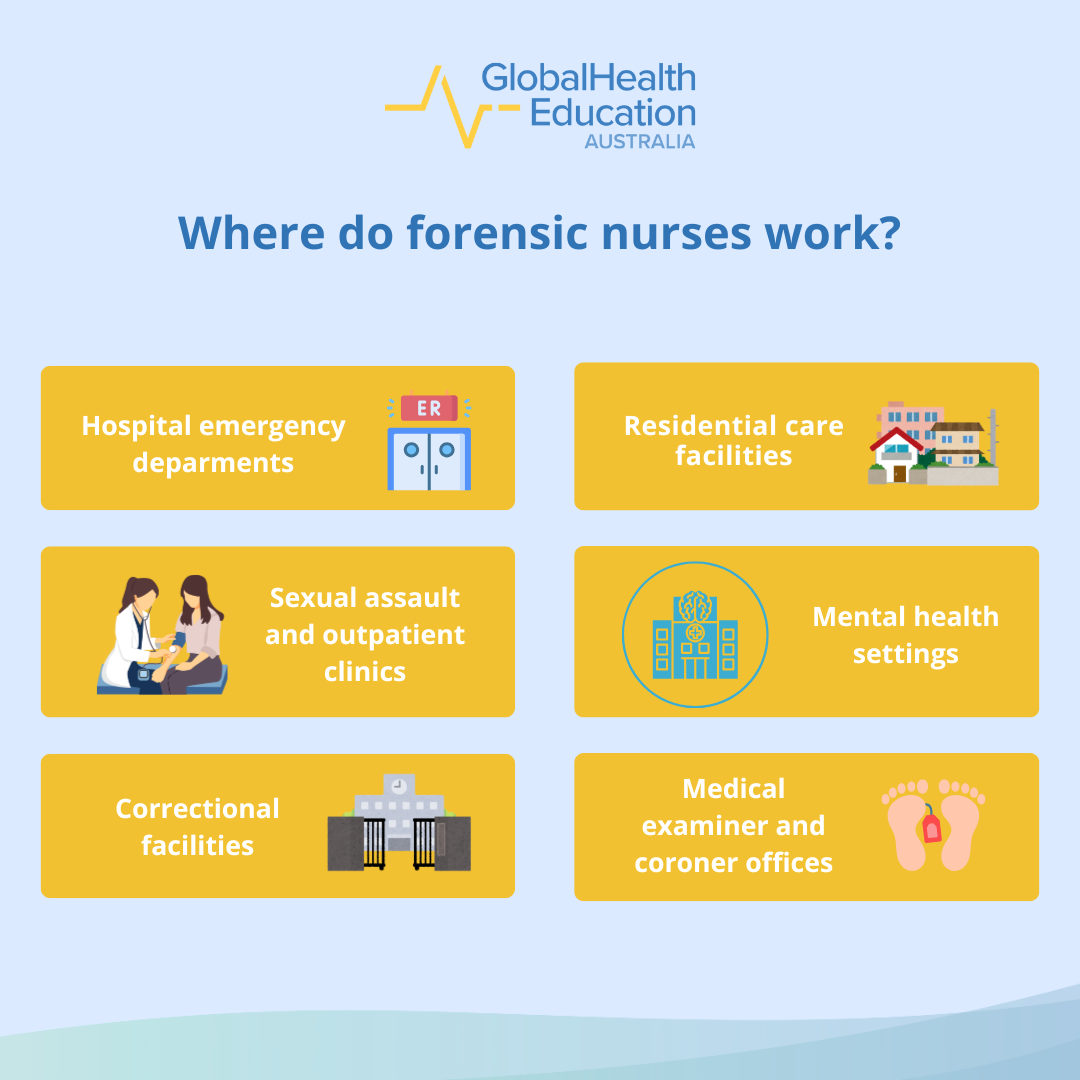 Where Forensic Nurses Work