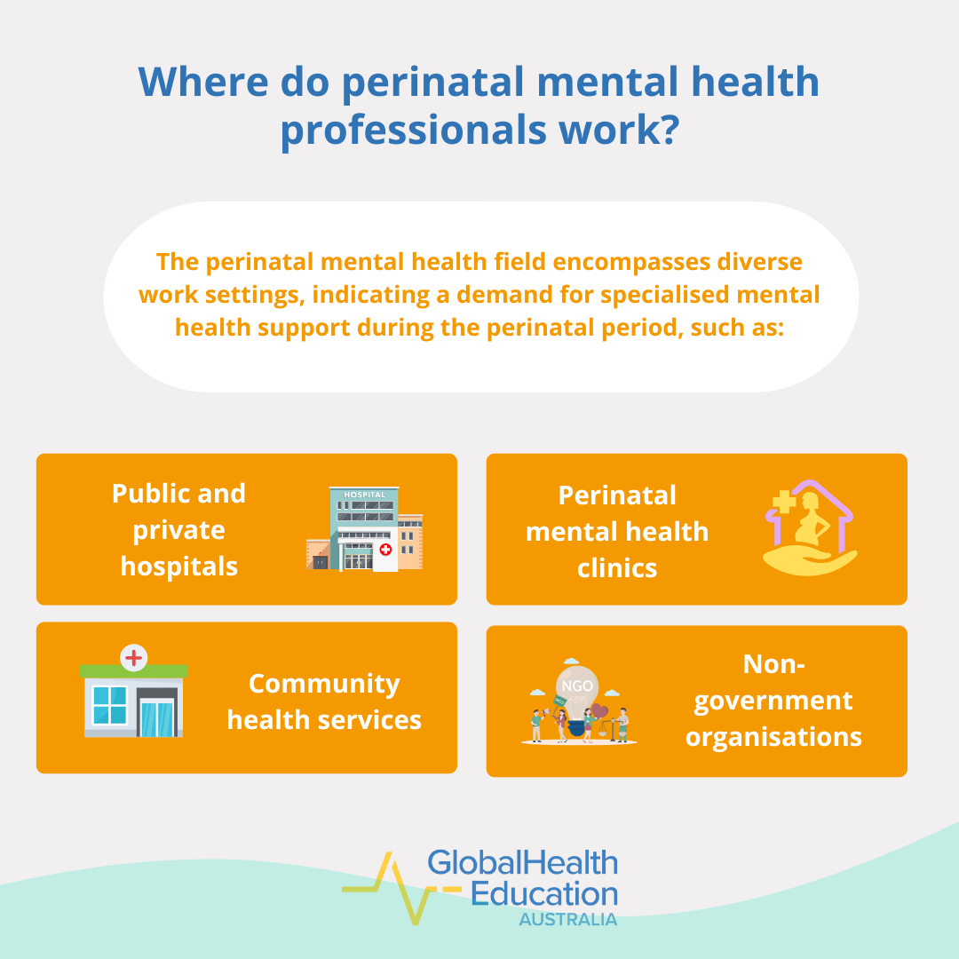 Where do Perinatal Mental Health Professionals Work?