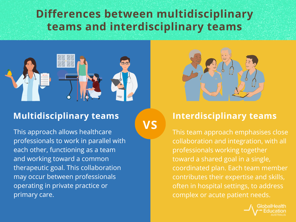 Differences Between Multidisciplinary Teams and Interdisciplinary Team​s