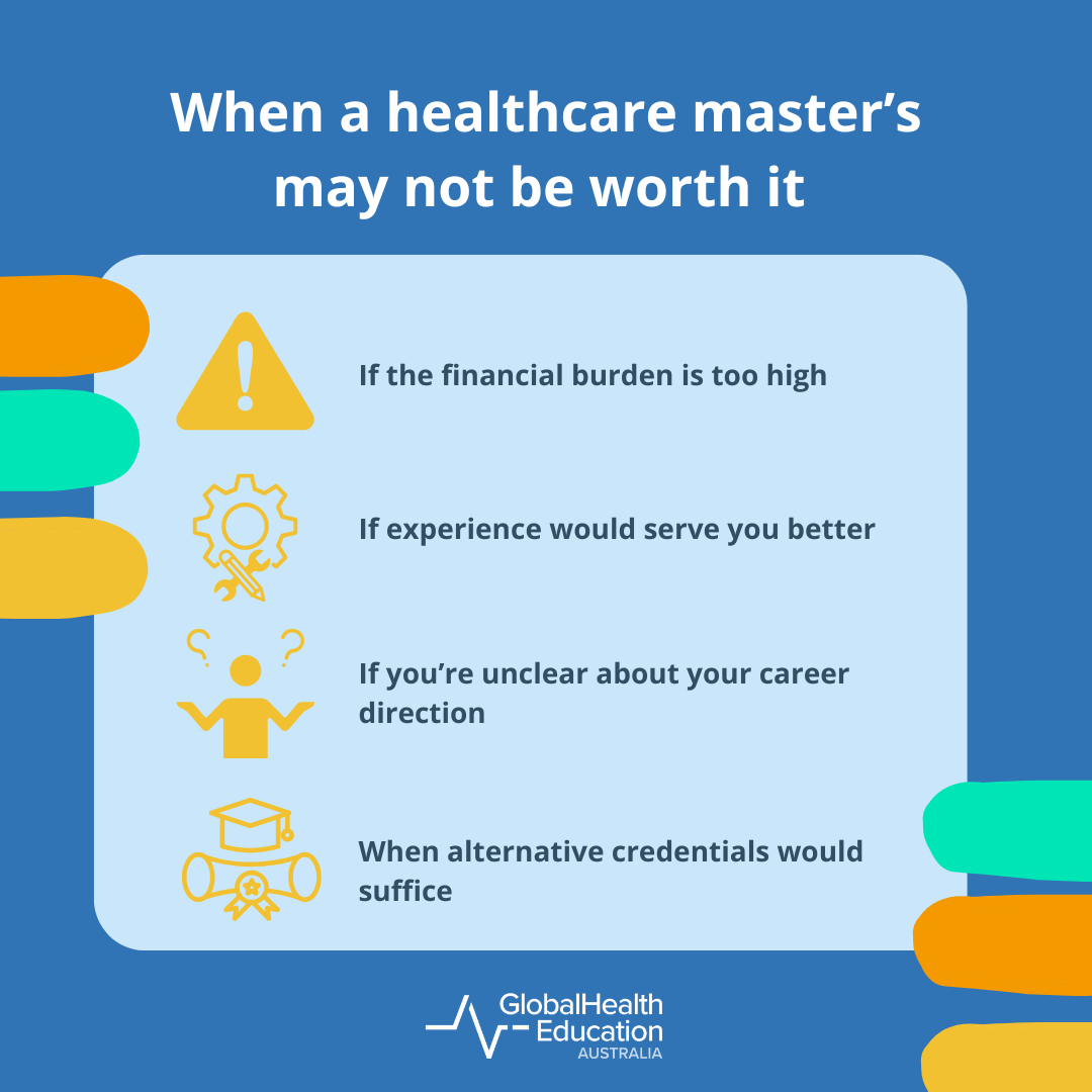 When a Healthcare Master’s May Not Be Worth It
