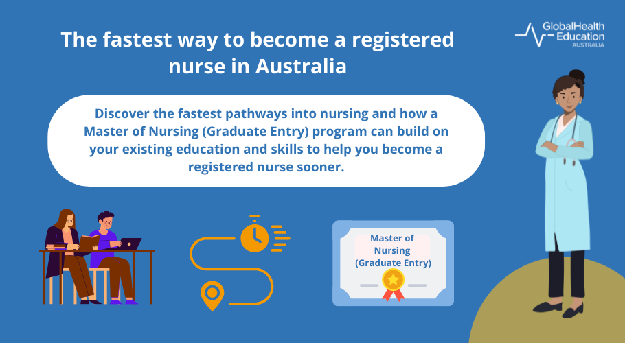 The fastest way to become a registered nurse in Australia