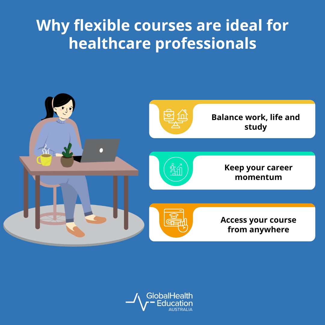 Why flexible courses are ideal for healthcare professionals