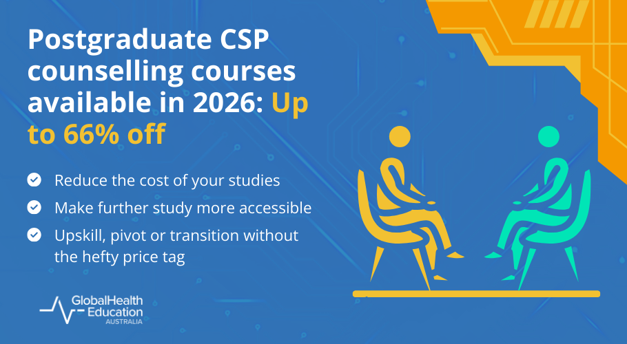 Postgraduate CSP counselling courses available in 2026: Up to 66% off 