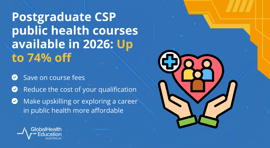 Postgraduate CSP public health courses available in 2026: Up to 74% off 