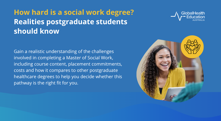 How hard is a social work degree? realities postgraduate students should know