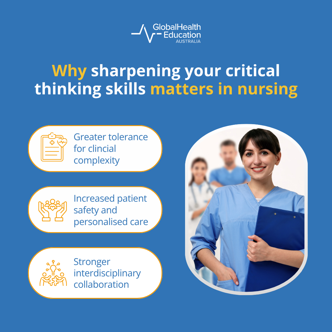 Why sharpening your critical thinking skills matters in nursing