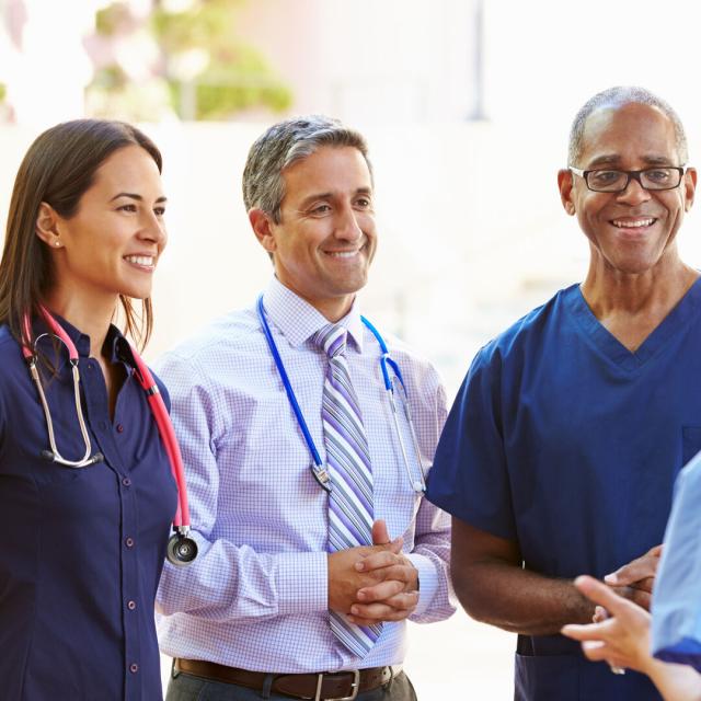 What is the difference between leadership and management healthcare courses?