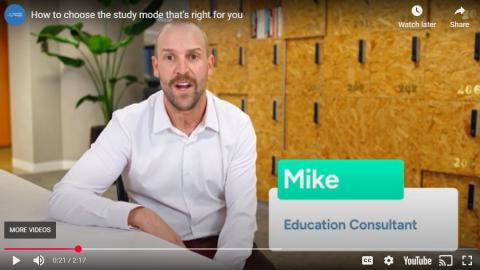 How to choose the study mode that’s right for you