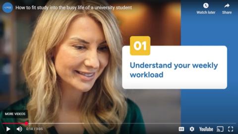 How to fit study into the busy life of a university student
